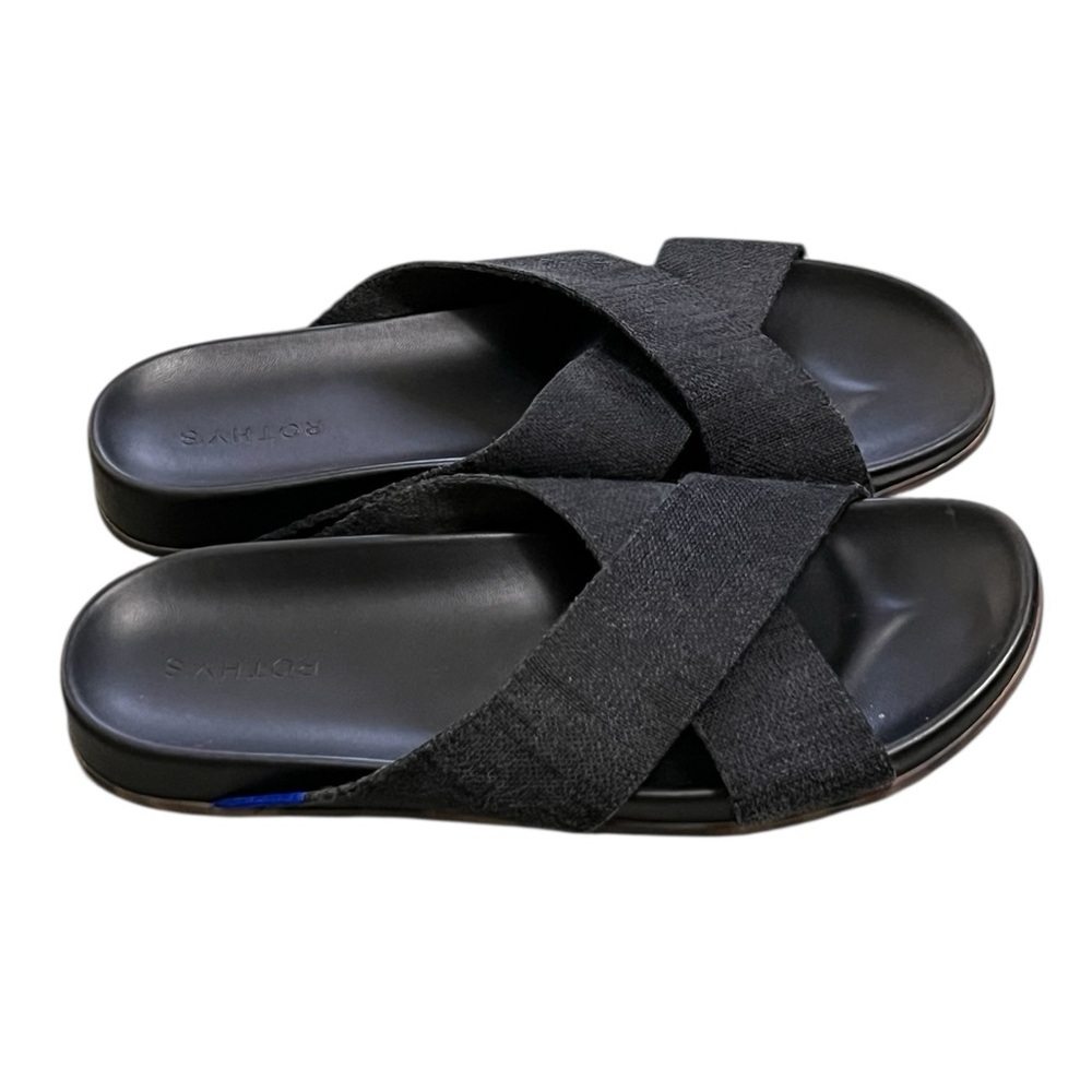 Rothy’s the weekend slide in black